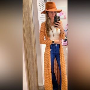 Olivaceous Maxi duster
